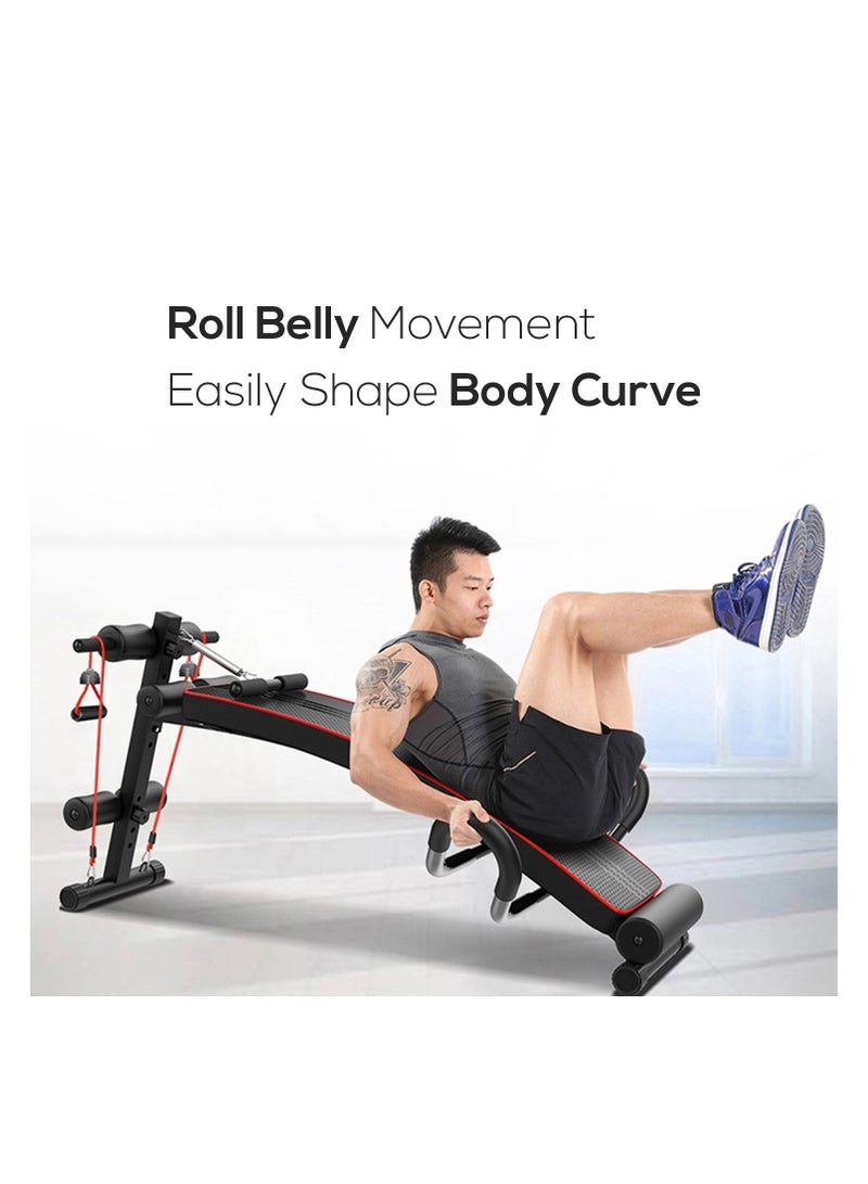 H PRO HM Sports Multi-Functional Adjustable Dumbbell Bench | Sit-Up & Strength Training Bench for Full Body Home Workouts - Image 3