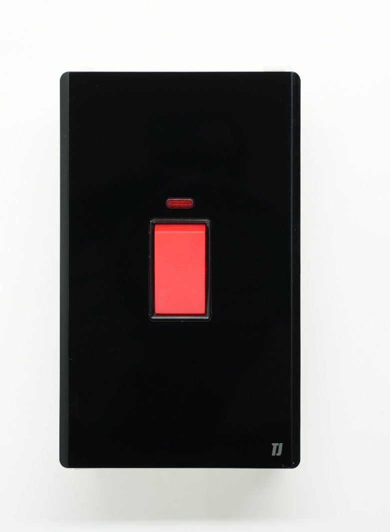 تي جيه TJ INCLINE BLACK 7*14 45A DP SWITCH + NEON 10120