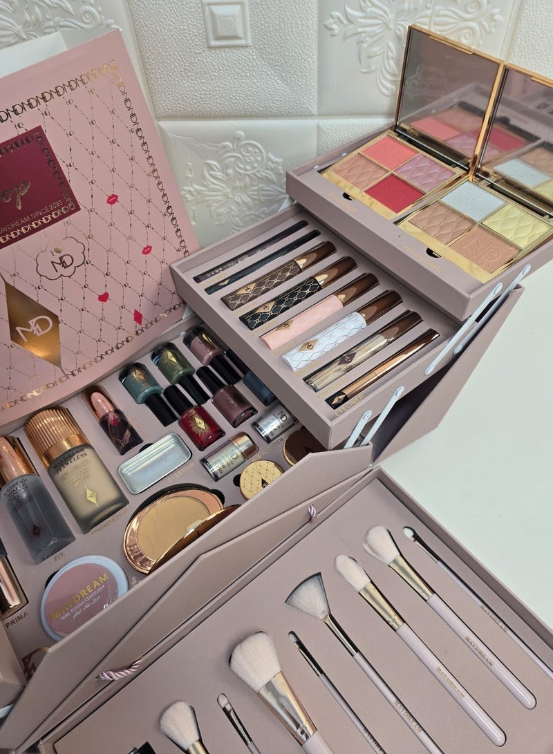 مي دريم بوكس مكياج العروسة بوكس متكامل ومتعدد الاصناف كل ماتحتاجينه في مكان واحد - Image 3