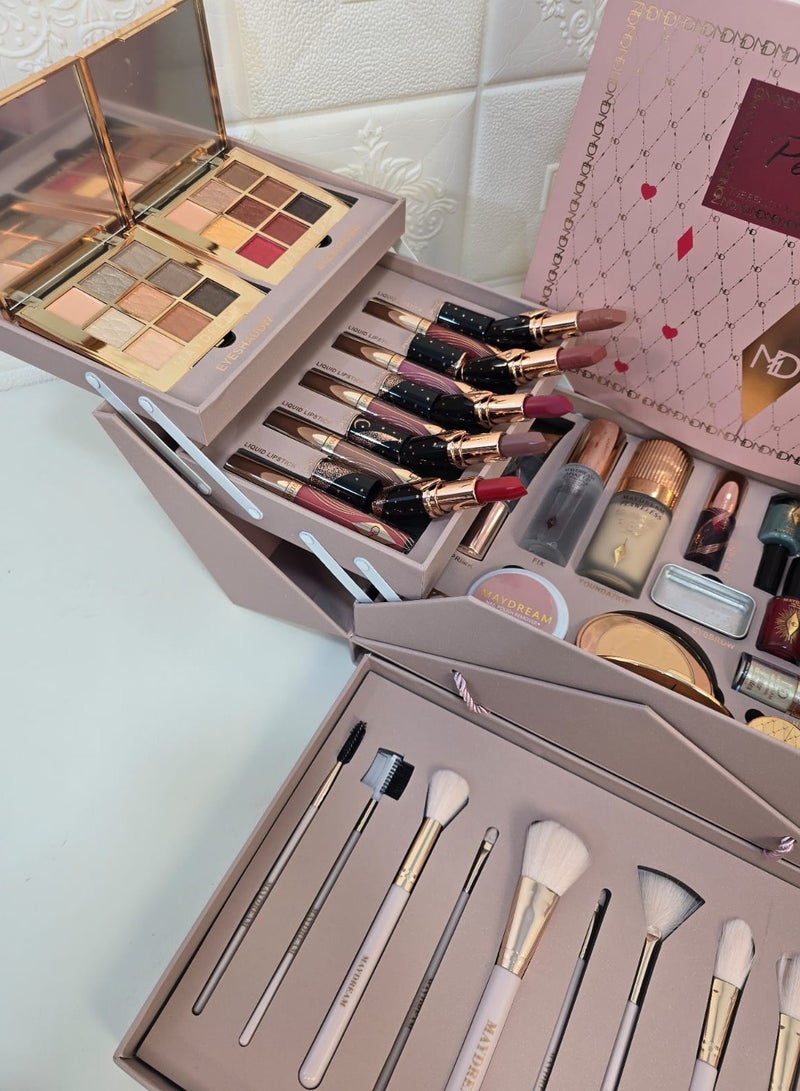 مي دريم بوكس مكياج العروسة بوكس متكامل ومتعدد الاصناف كل ماتحتاجينه في مكان واحد - Image 4