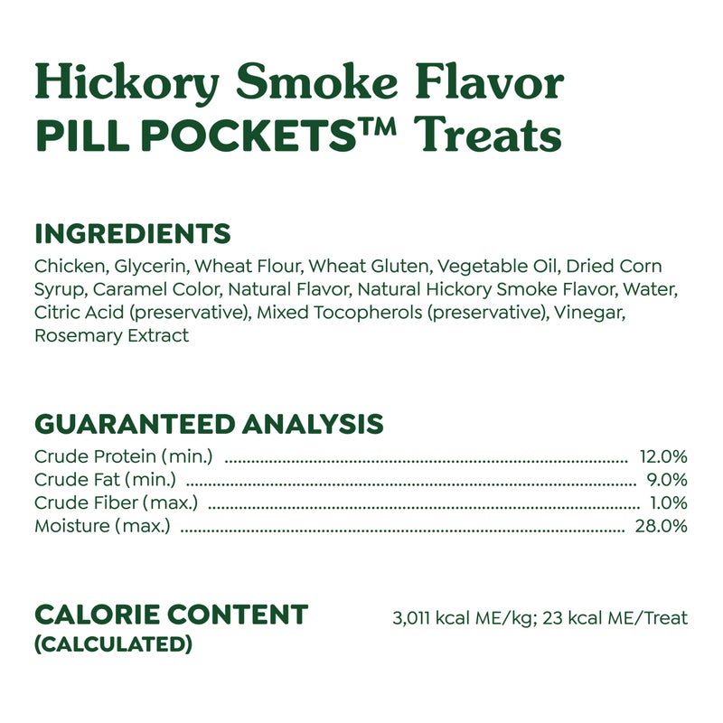 Greenies Pill Pockets for Dogs Large Size, Soft Dog Treats, Hickory Smoke Flavor, 7.9 oz. Pouch (30 Treats) - Image 5