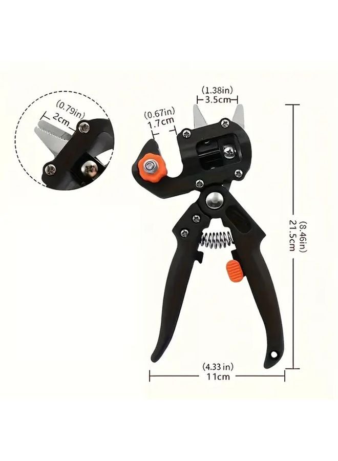 مقصات حدائق ثقيلة فائقة الحدة مع قفل أمان لتسهيل التقليم - Image 4