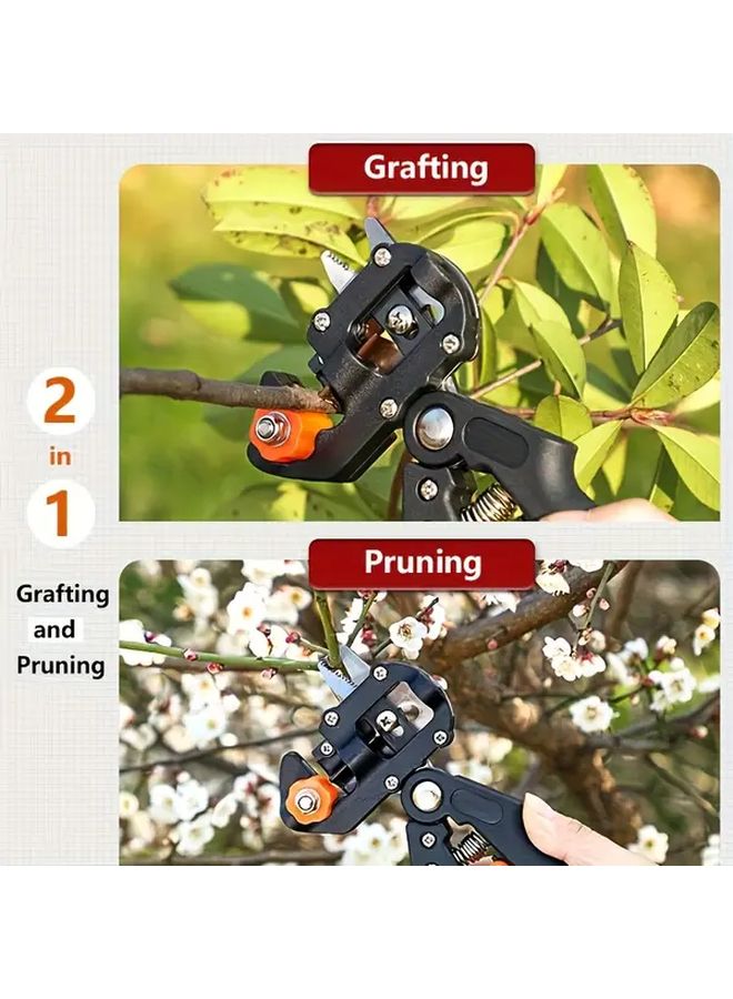 مقصات حدائق ثقيلة فائقة الحدة مع قفل أمان لتسهيل التقليم - Image 5