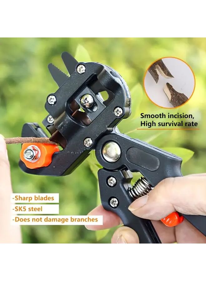 مقصات حدائق ثقيلة فائقة الحدة مع قفل أمان لتسهيل التقليم - Image 2