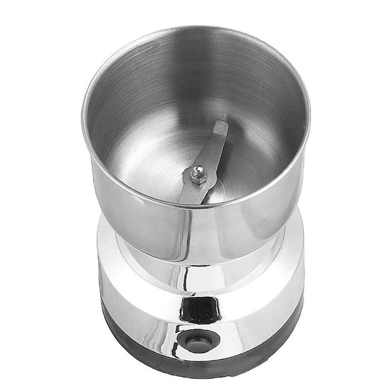 SHREVI IMPEX Mini Electric Stainless Steel Smash Machine Multi Function Small Food Grinder Portable Coffee Bean Seasonings Spices Mill Automatic Grinding Tool Appliance Home and Office  - Image 3