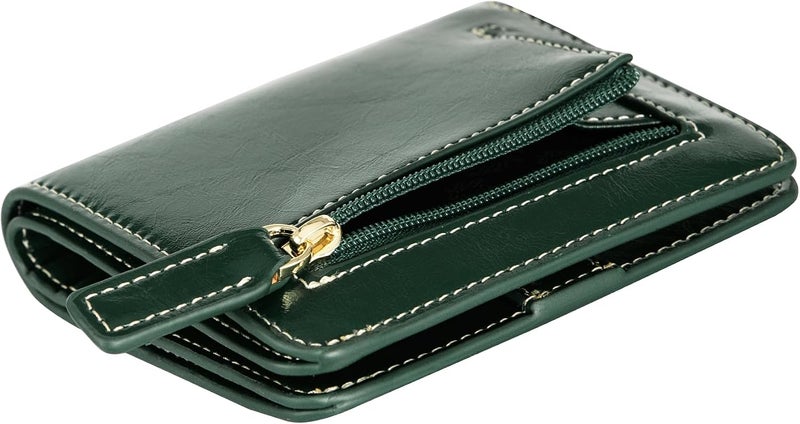 Itslife Womens Wallet,Large Capacity RFID Blocking Leather Wallets Credit Cards Organizer Ladies Wallet with Checkbook - Image 5