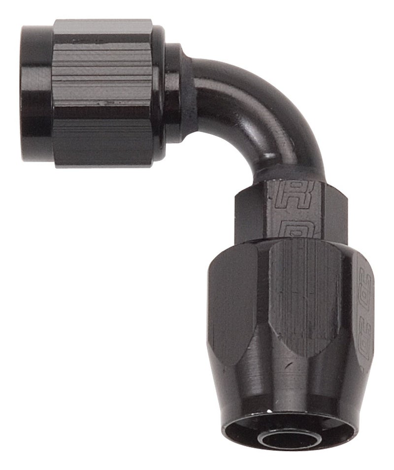 RUSSELL/EDEL 610165 Full Flow Hose Endswivel 90 Deg -6An All Blk Finish - Image 3