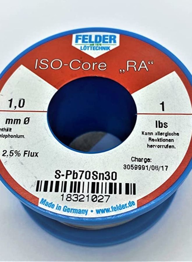 فيلدر سلك لحام 1 ملم 1 رطل - Image 1