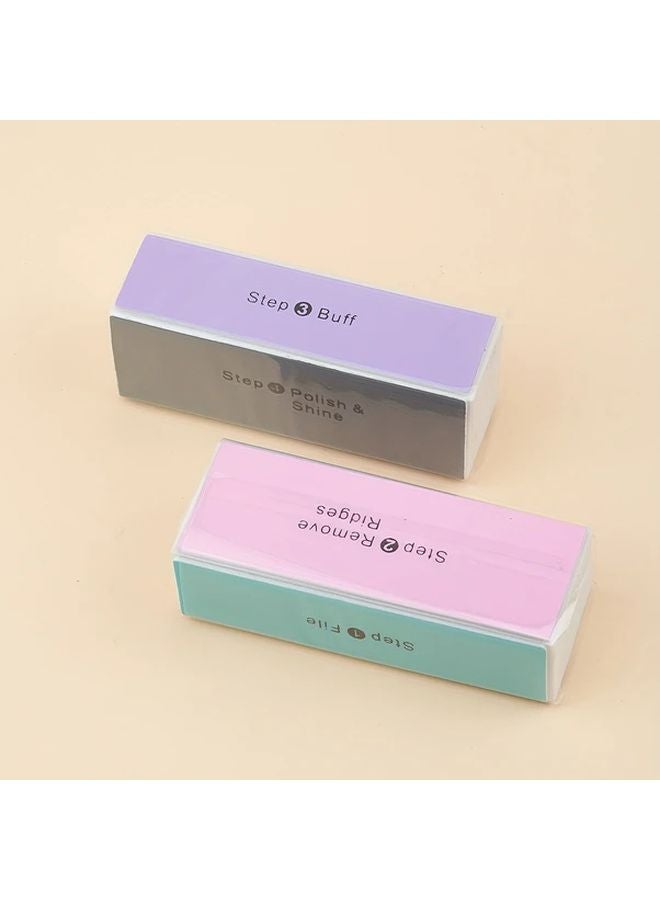 18pcs Professional Nail Buffer Set Salon Quality Manicure Tools Sand Sponge Emery Boards - Image 4