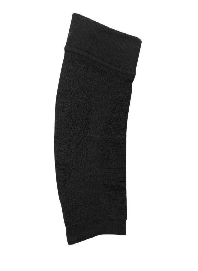 Phiten Metax Knee Support Sleeve Brace - Slip On, Temperature Control, Permeated with Premium Aqua-Metals for Relief, Mild Compression for Exercise, Workouts, Daily Wear (Large/X-Large, Black) - Image 1