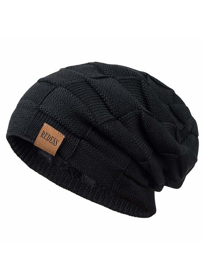 REDESS Men's, Women's Beanie (Black) - Image 1
