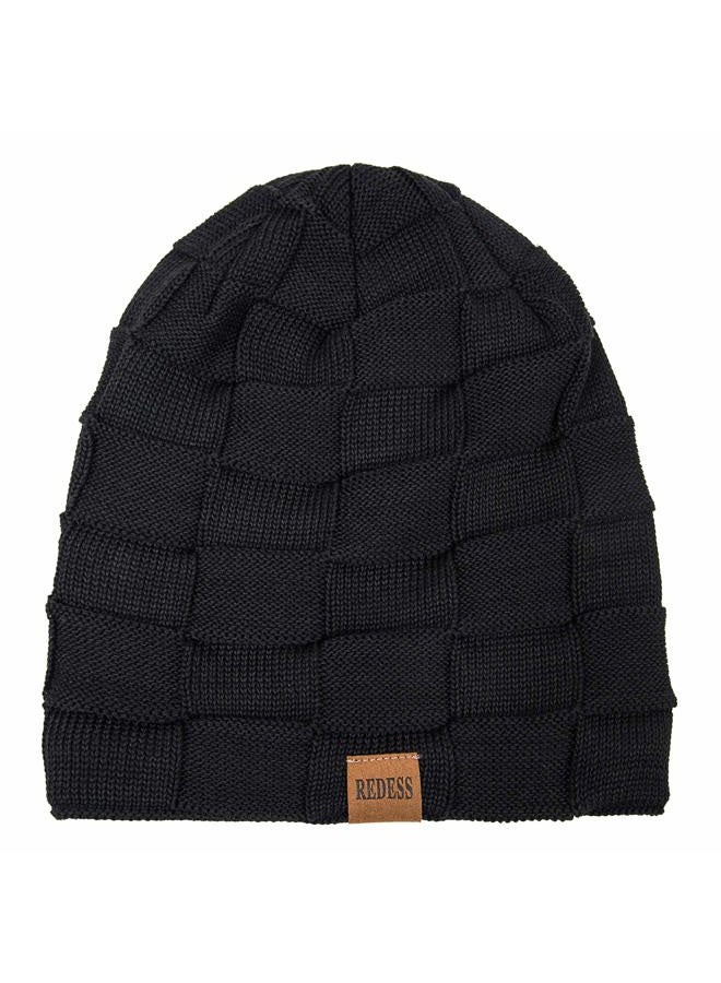 REDESS Men's, Women's Beanie (Black) - Image 2