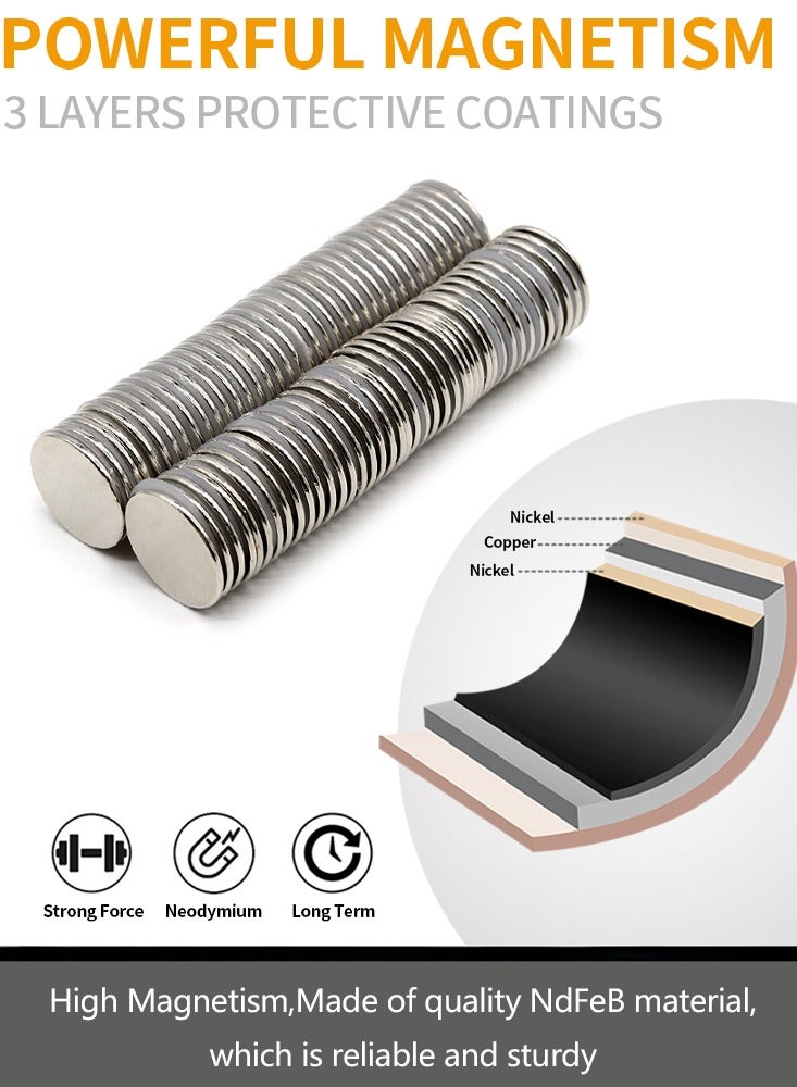 10Pcs Round Magnet 0.98X0.08inch Permanent NdFeB Super Strong Powerful Magnetic imans N35 25mm x 2mm Neodymium Magnets Refrigerator Magnet  - Image 4
