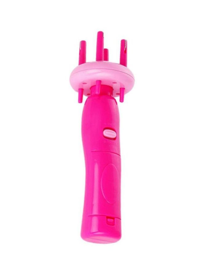 NIBEMINENT Hair Braider Device Pink/White - Image 1