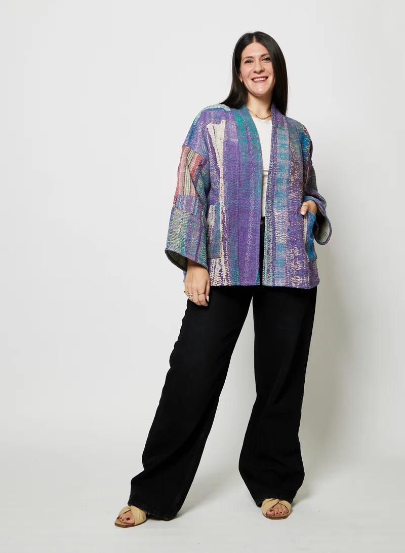 Kyshmysh WILD LOOM KANTHA JACKET