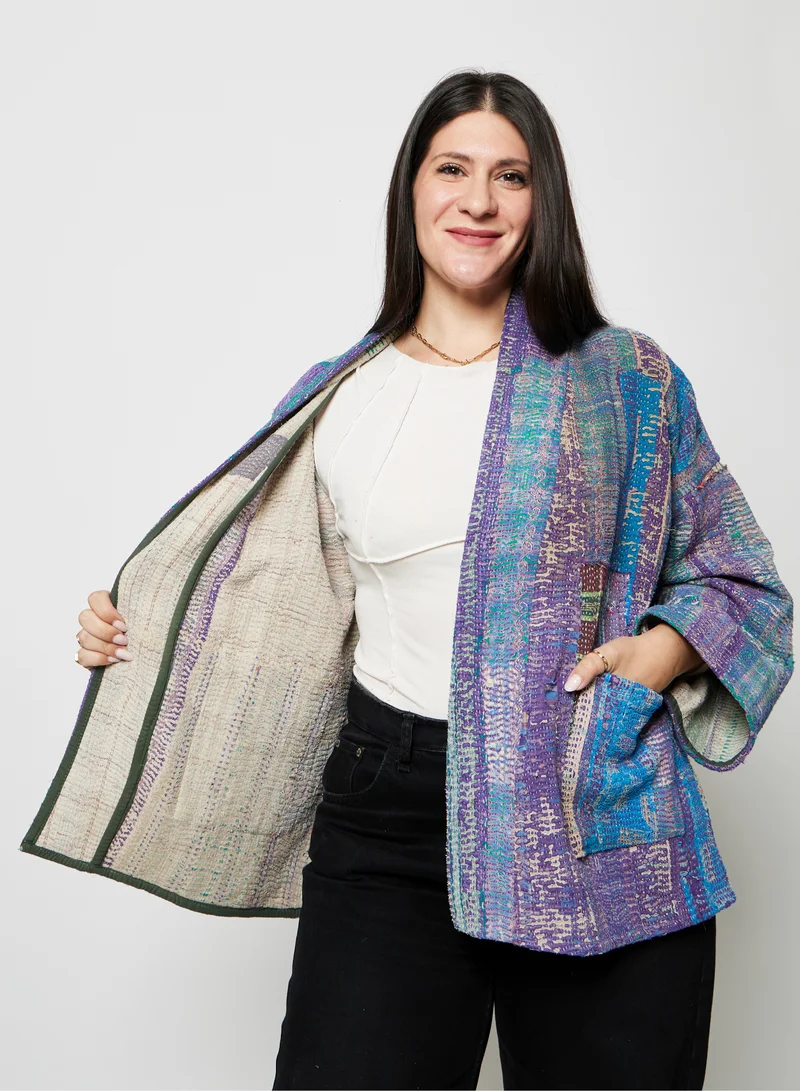 Kyshmysh WILD LOOM KANTHA JACKET