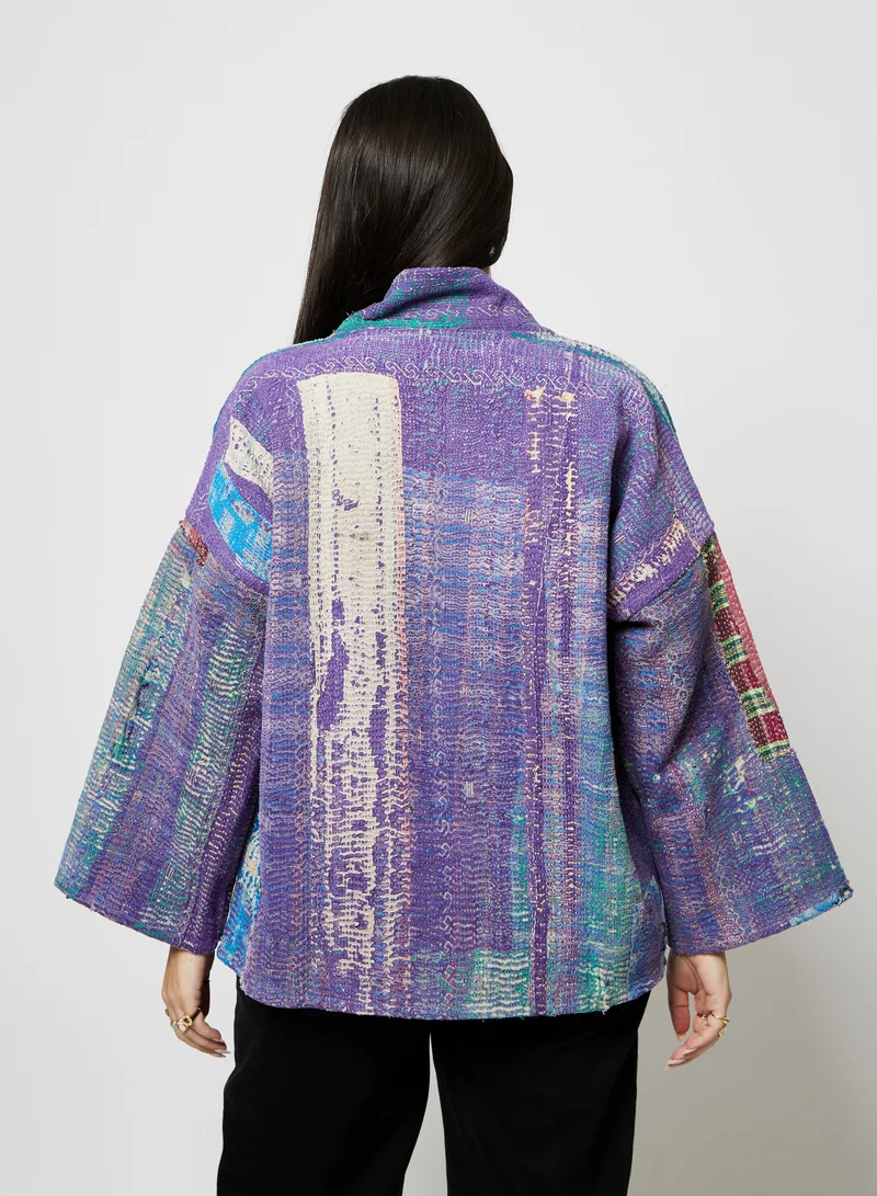 Kyshmysh  WILD LOOM KANTHA JACKET for Women | Best Price UAE