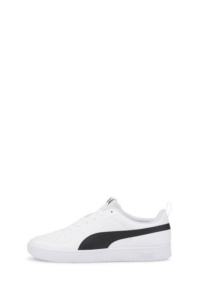 Puma Classic White - Black Color - Blocking Sneakers, Minimalist Casual Sports Shoes - Image 2