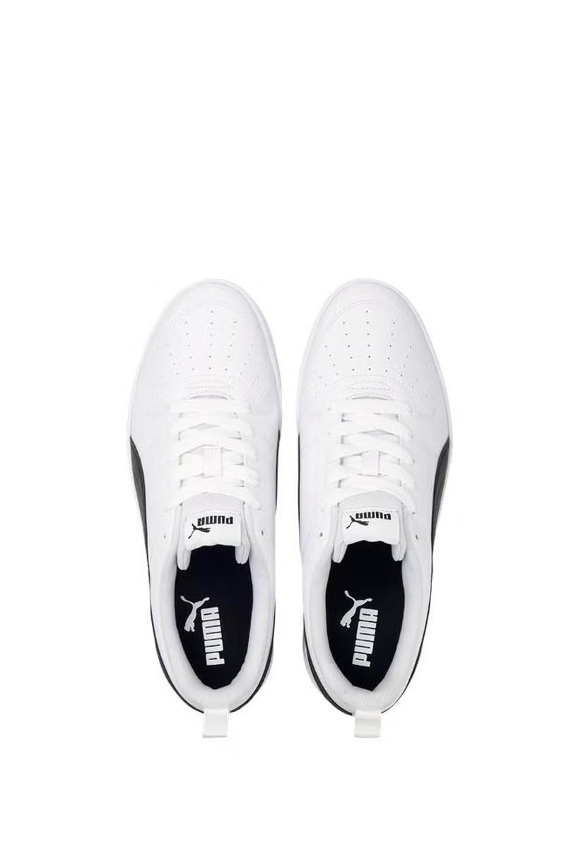 Puma Classic White - Black Color - Blocking Sneakers, Minimalist Casual Sports Shoes - Image 3