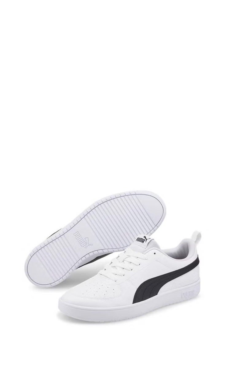 Puma Classic White - Black Color - Blocking Sneakers, Minimalist Casual Sports Shoes - Image 1
