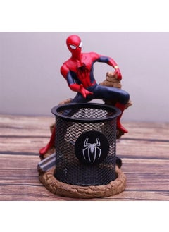 Hediyesahibi Gift Holder Captain America and Spiderman Polyester Pencil Case  - Image 5