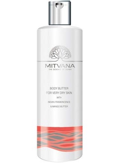 MITVANA Body Butter For Very Dry Skin With Indian Frankincense & Mango Butter 200 Ml  - Image 1