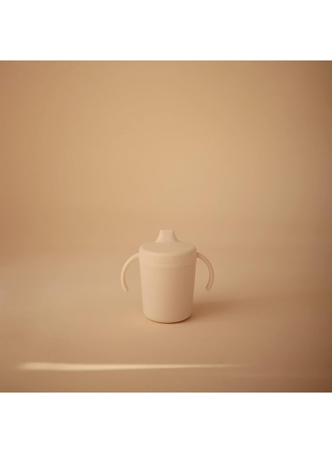 Mushie Trainer Sippy Cup Ivory - Image 2