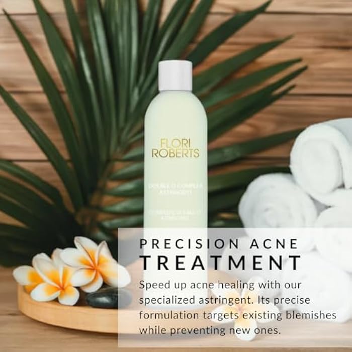 Flori Roberts Double O Complex Astringent by Flori Roberts, 20% Salicylic Acid for Acne Prone Skin, Helps Clear Acne Blemishes, Facial Cleanser for Pimples - Image 5