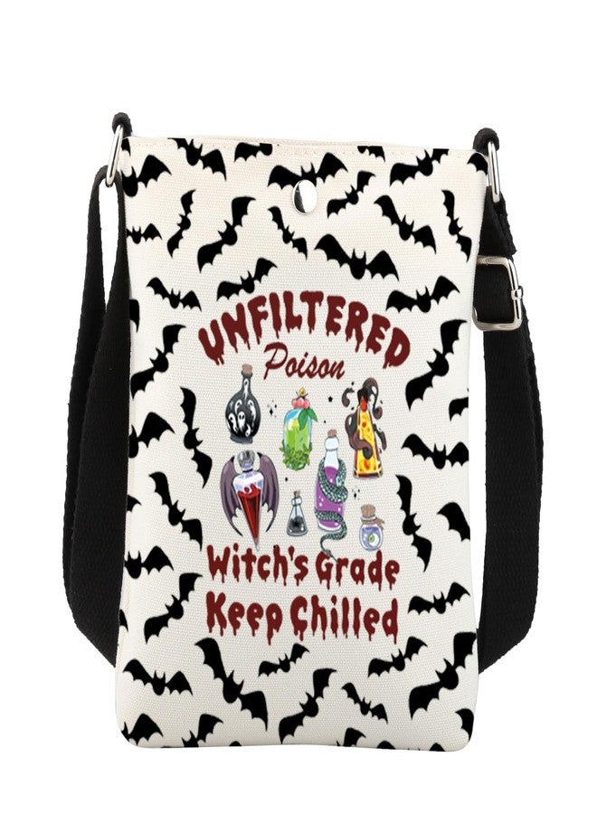 BNQL Unfiltered Poison Witches Crossbody Bag Halloween Witch Gifts Spooky Season Gifts Halloween Crossbody Cell Phone Purse - Image 4