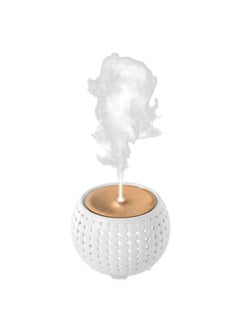 Gather Ultrasonic Long-Lasting Aroma Diffuser with Mood Lighting White and Brown
