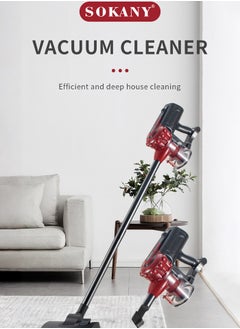 sokany Vacuum Cleaner, 5M Corded Stick Vacuum Cleaner,18Kpa Handheld Vacuum Adjustable Lightweight 2 in 1 Stick Vacuum with HEPA Filter for Hard Floor,Carpet,Pet Hair  - Image 2
