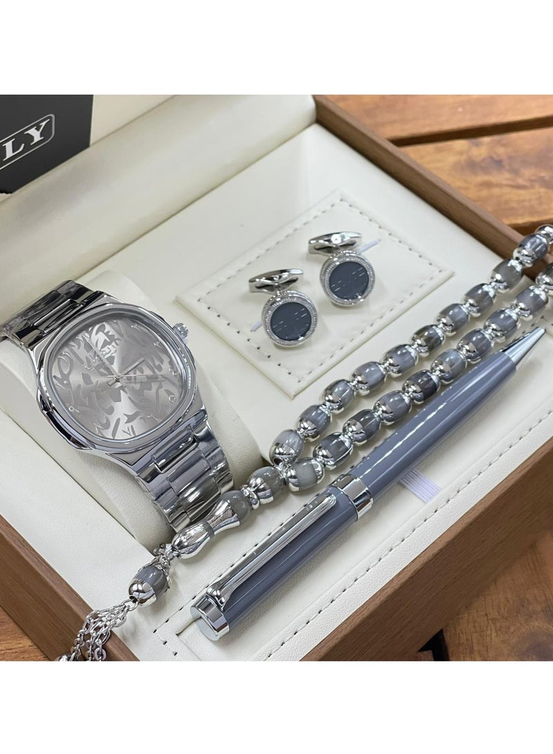 Rivoly A men's watch set consisting of four pieces