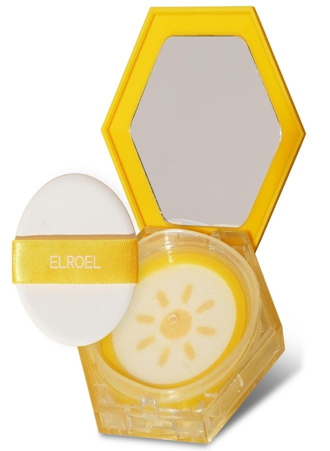 ELROEL Pang Pang Sun Cushion Plus - Korean Hypoallergenic & Lightweight Sunscreen with Puff Sponge - Broad Spectrum SPF50+ PA++++ (0.53 oz) - Image 1
