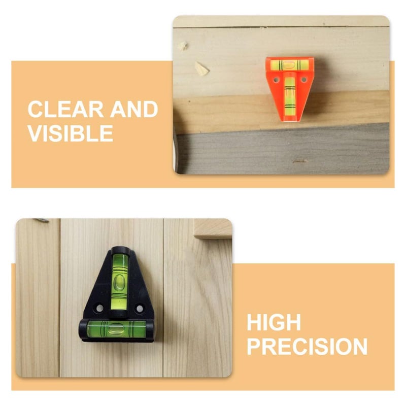 Ipetboom 6pcs T Shape Mini Bubble Level Precision Spirit Level Gauge for Rvs Campers Trailers Boat - Image 4