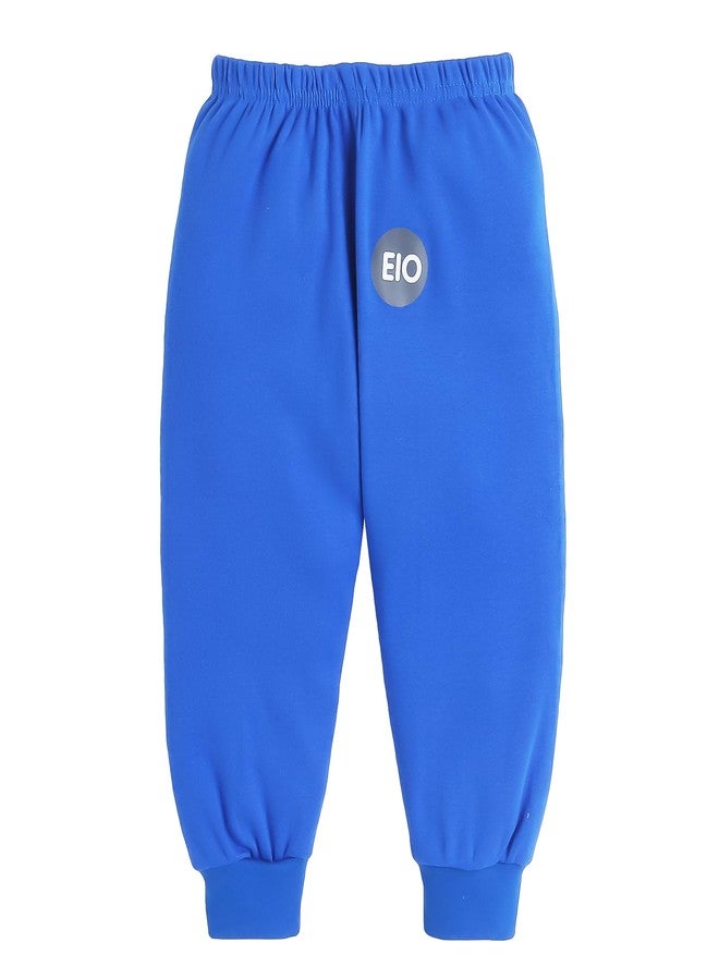 EIO طقم بيجاما قطني للجنسين من إي أو، مناسب للأولاد والبنات | طقم بيجاما ناعم للأطفال والرضع | سراويل نوم مريحة للأطفال الصغار - Image 2