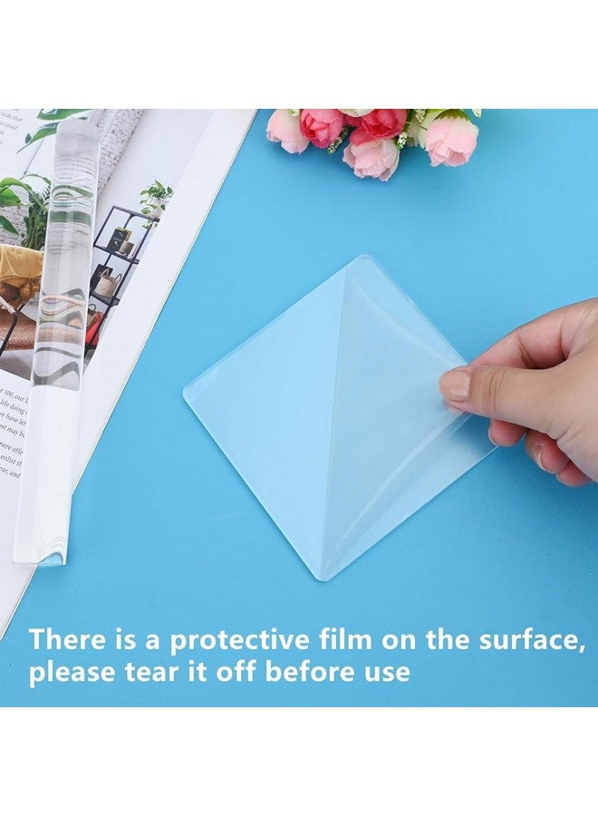 Serplex® 5Pcs Craft Clay Tools Polymer Clay DIY Tool, Acrylic Clay Roller with Acrylic Sheet Backing Board Plastic Scraper Assisted Shovel Rubber Clay Tools Molds for Shaping and Sculpturing Modelling - Image 5