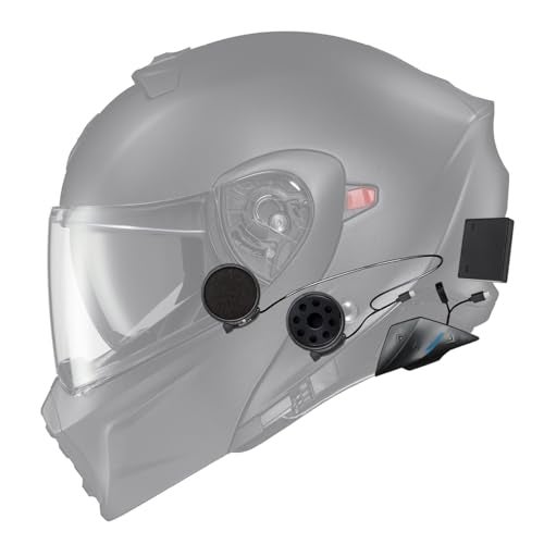 ScorpionEXO GT930 Transformer Modular Motorcycle Helmet Integrated EXO-COM Bluetooth Communication System DOT ECE Approved Solid (Matte Black - XL) - Image 4