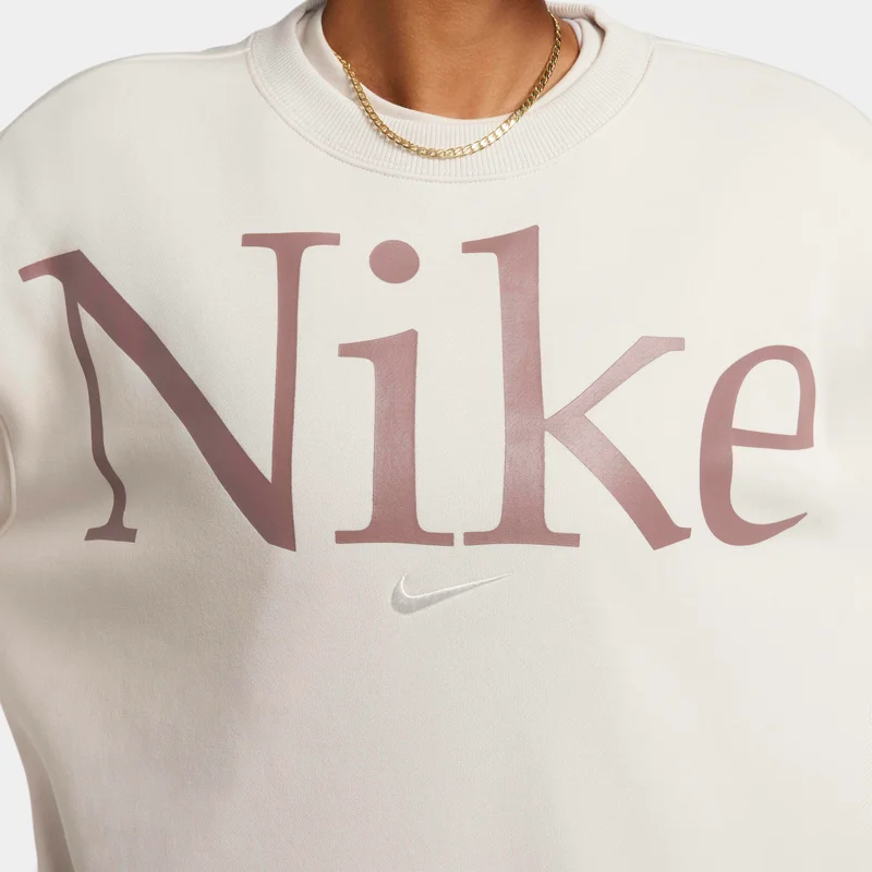 Nike Women's Sportswear Phoenix Fleece Oversized Logo Sweatshirt