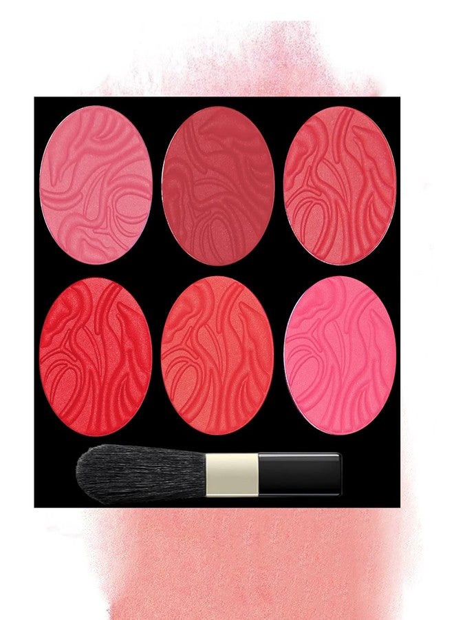 FIRSTZON cheekmaker 6 color soft pearls blusher (seven cool) - Image 2