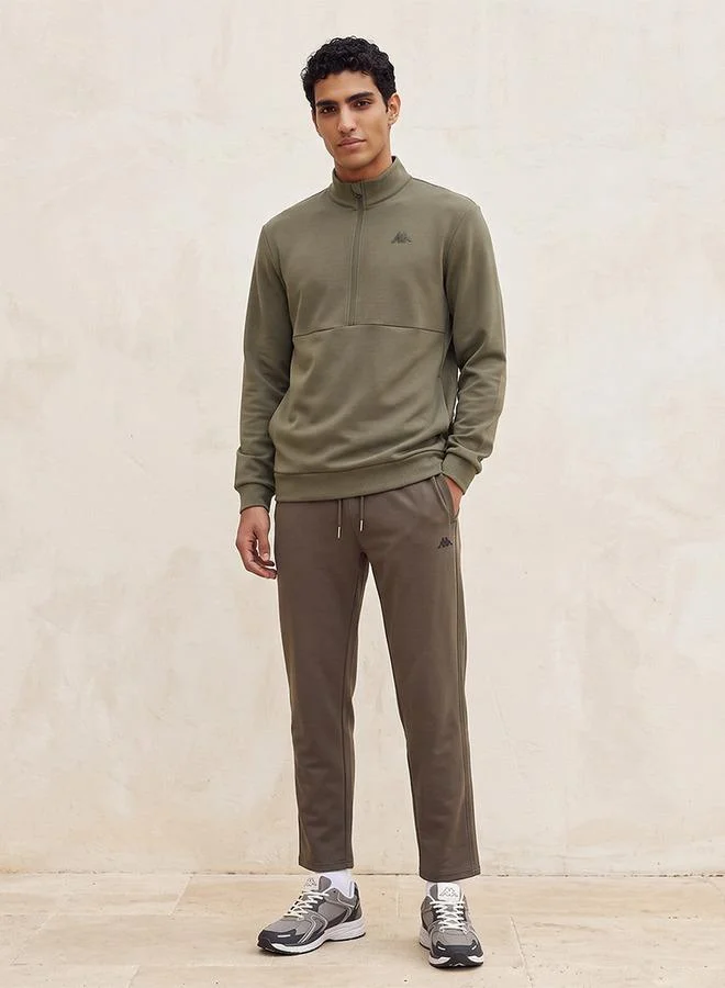 Kappa Green Kappa 2-Way Stretch Half Zip Sweatshirt for Men | Best Price UAE