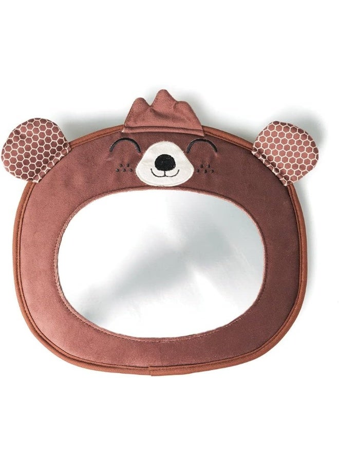 Diono Easy View Bear Character Baby Car Mirror - Image 1