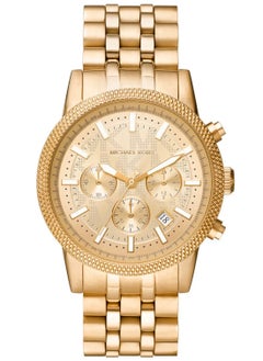 Michael Kors Hutton Chronograph Gold Dial Gold Steel Strap Watch For Men - MK8953 - pzsku/Z2BF0F3A713D351A003CFZ/45/_/1740714918/98a9a477-755e-4599-a4a3-e32dc3cd9013