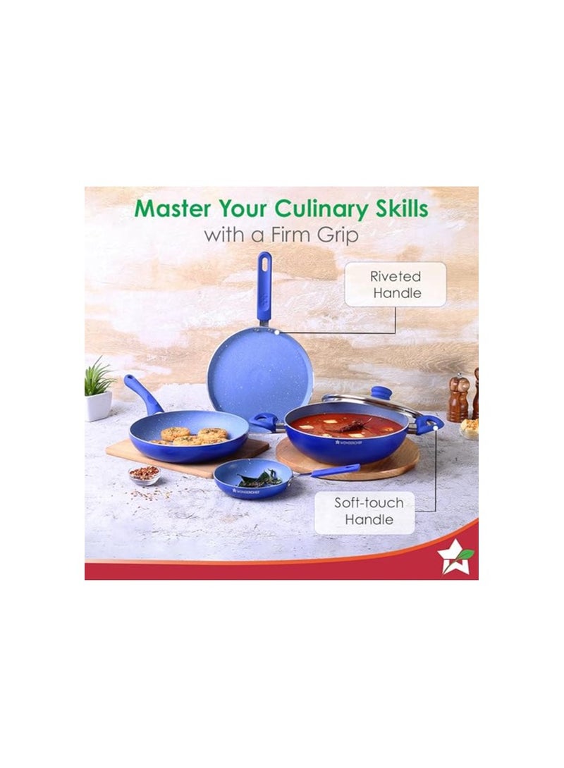 Wonderchef Wonderchef Royal Velvet Induction Base Aluminium Cookware Set  - Image 3