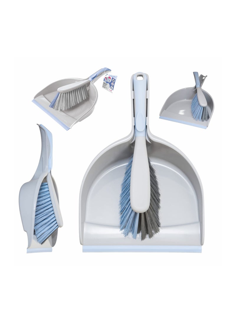YORK DUSTPAN WITH BRUSH BACTERIA STOP  - Image 5