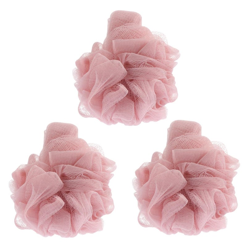 Soft Bath Scrubber Ball 3 Pack Gentle Exfoliating For All Skin Types Quick Drying - Image 2