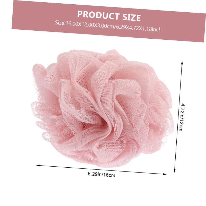 Soft Bath Scrubber Ball 3 Pack Gentle Exfoliating For All Skin Types Quick Drying - Image 3