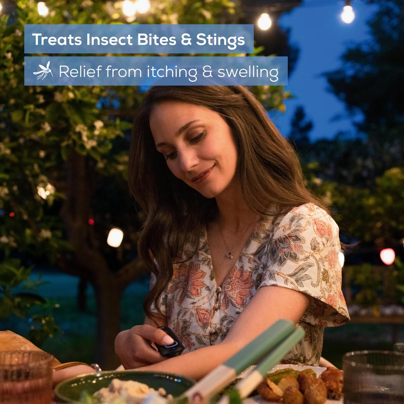 Beurer جهاز بيورير BR90 لتخفيف لدغات الحشرات مع ضوء، علاج لدغات الحشرات بدون مواد كيميائية ليلاً ونهاراً، جهاز حراري إلكتروني بعد لدغات البعوض لتخفيف الحكة والتورم - Image 2