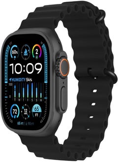 Generic T2000 Ultra 2 Smart Watch SERIES 9 (Black) - Smart Watch - Black - Communication, Health & Fitness, Music
