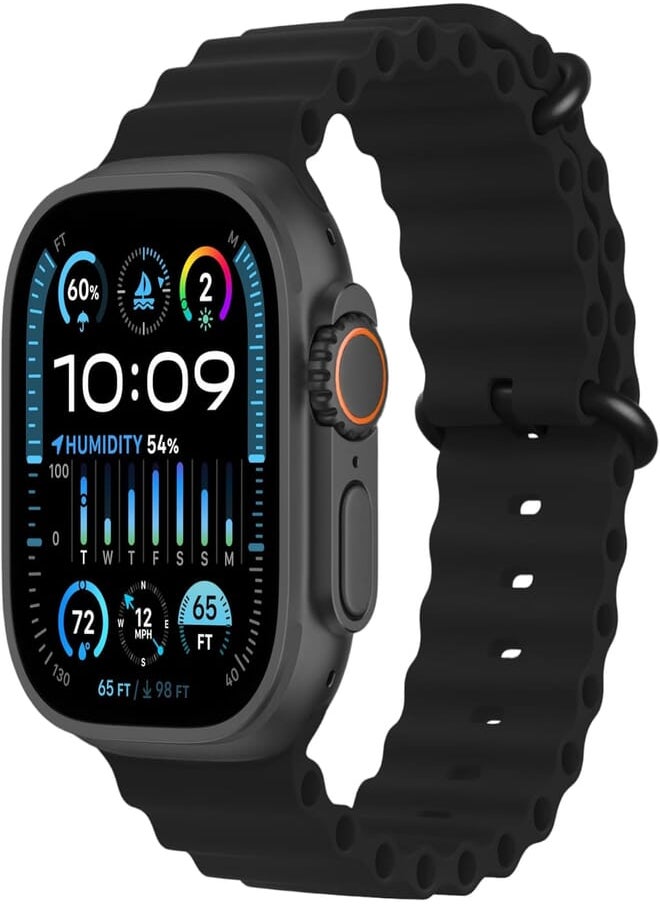 Generic - Generic T2000 Ultra 2 Smart Watch SERIES 9 (Black) - Smart Watch - Black - Communication, Health & Fitness, Music - Image 1