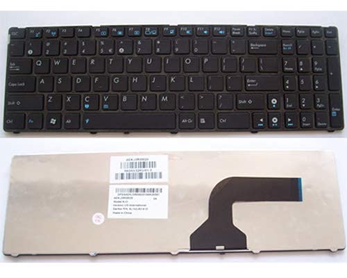 TravisLappy Compatible Replacement Laptop Keyboard for ASUS K53SD Series (Part No: AEKJ3R00020,04GNV32KUI01-3,9J. N2J82.61D, V090562AS1) - Image 3